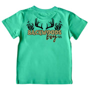 Boys' Backwoods Boy Short-Sleeve Tee Short Sleeve T-Shirt Cardin McCoy Green XXS (2/3) Pocket