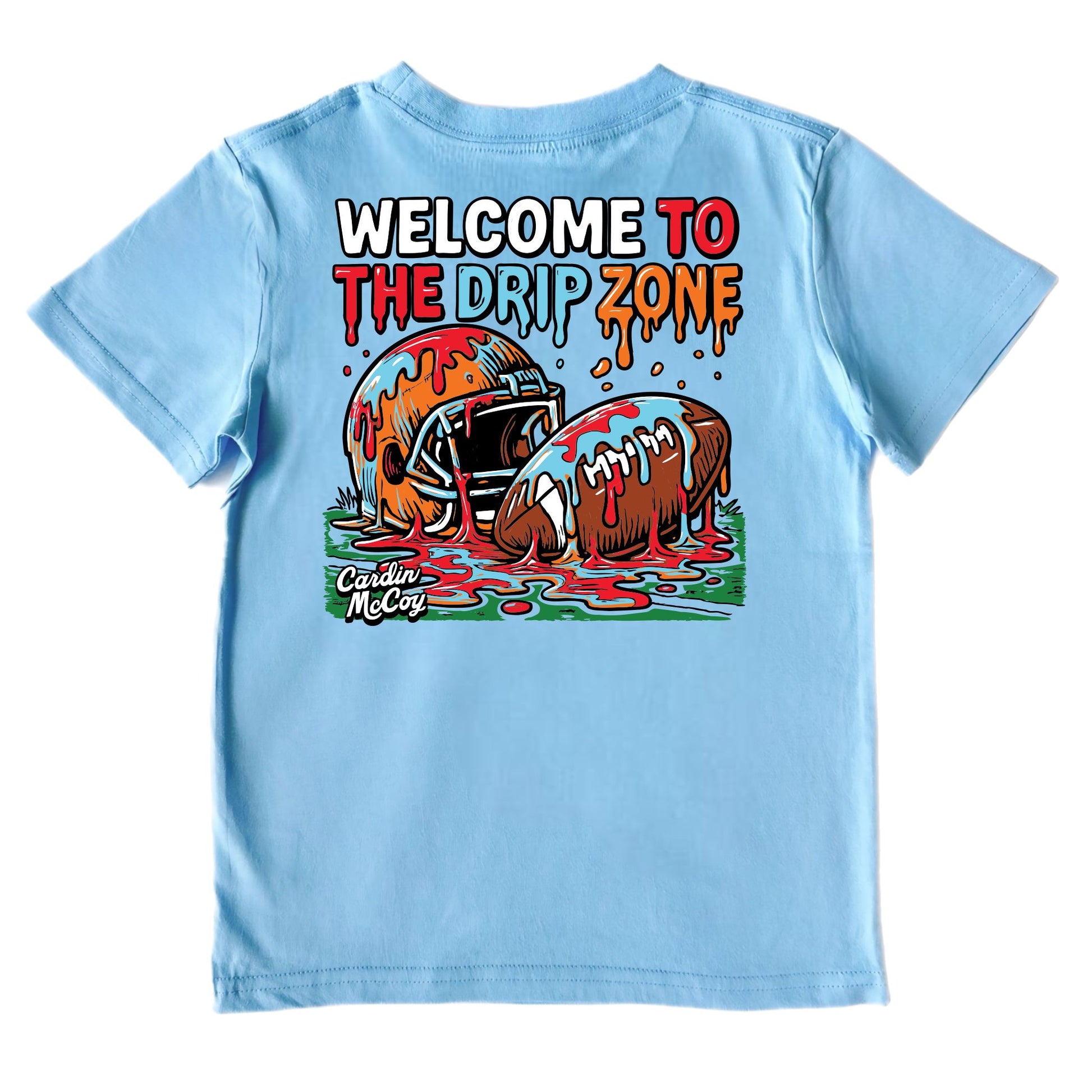 Boys' Welcome To The Drip Zone Short-Sleeve Tee Short Sleeve T-Shirt Cardin McCoy