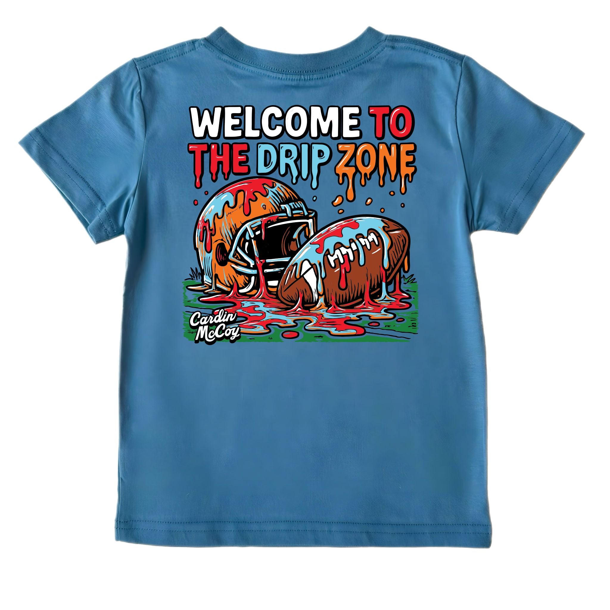 Boys' Welcome To The Drip Zone Short-Sleeve Tee Short Sleeve T-Shirt Cardin McCoy