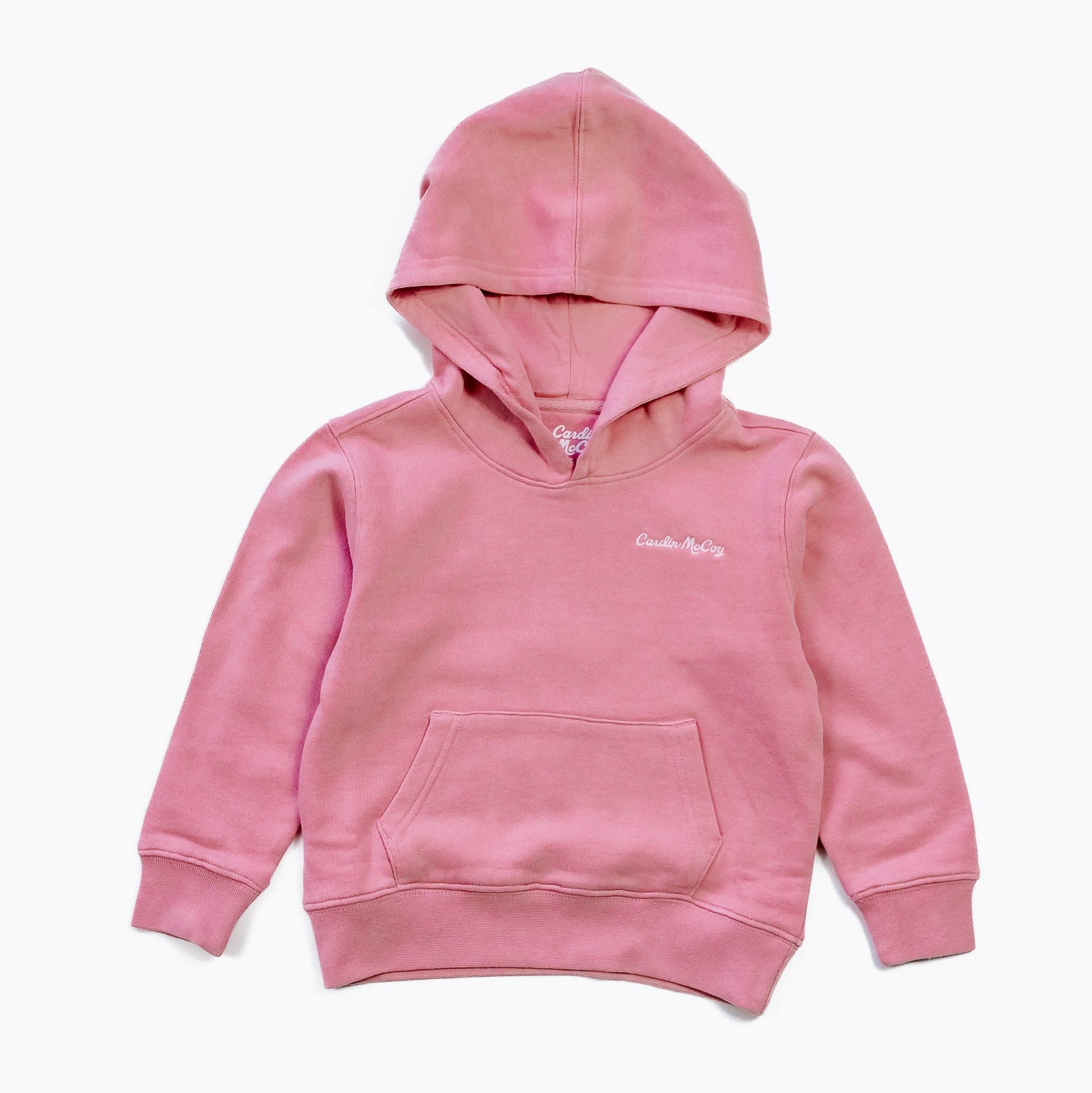 Kids' Cardin McCoy Embroidered Pullover Hoodie Pink Sweatshirt Cardin McCoy Pink XXS (2/3)