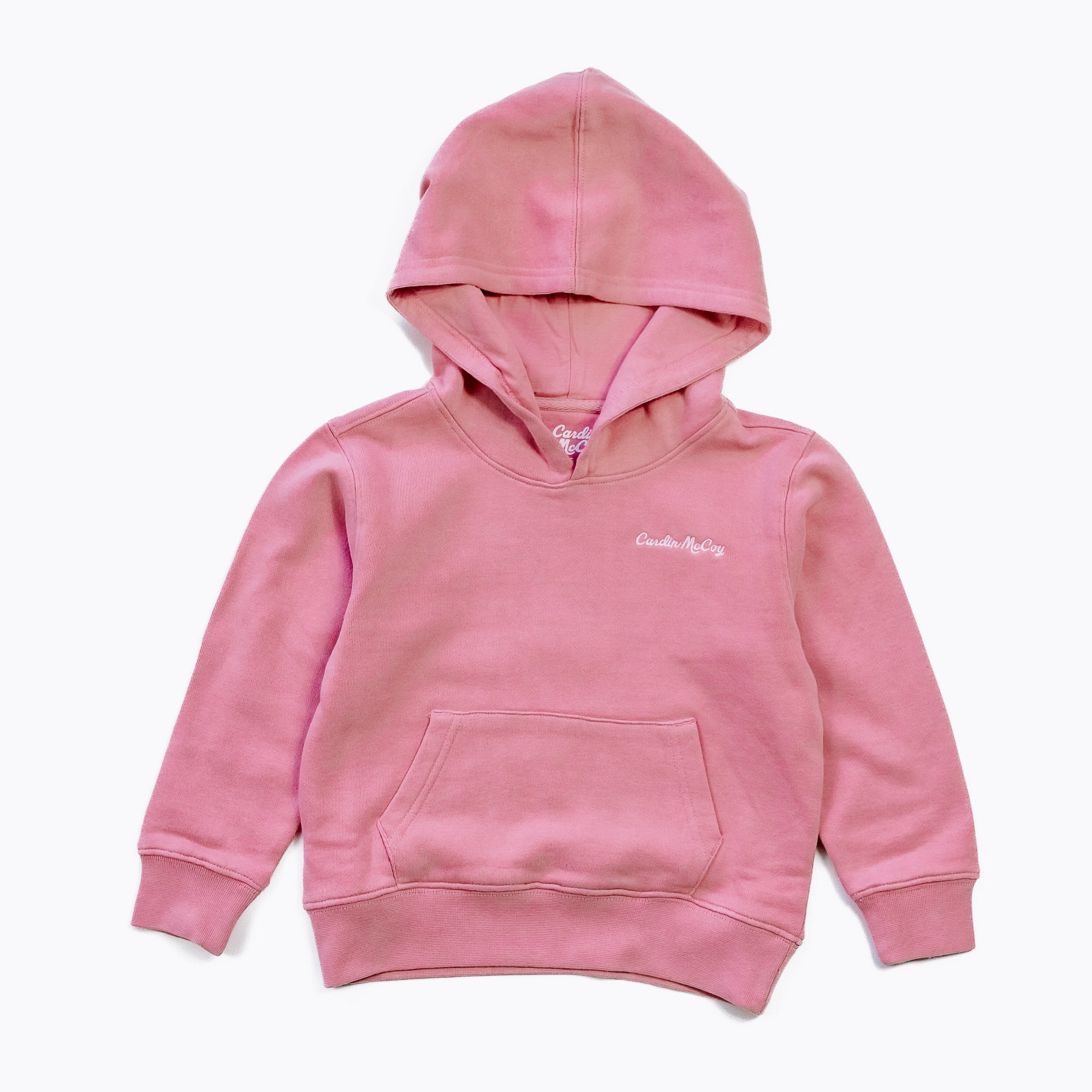 Kids' Cardin McCoy Embroidered Pullover Hoodie Pink Sweatshirt Cardin McCoy Pink XXS (2/3)