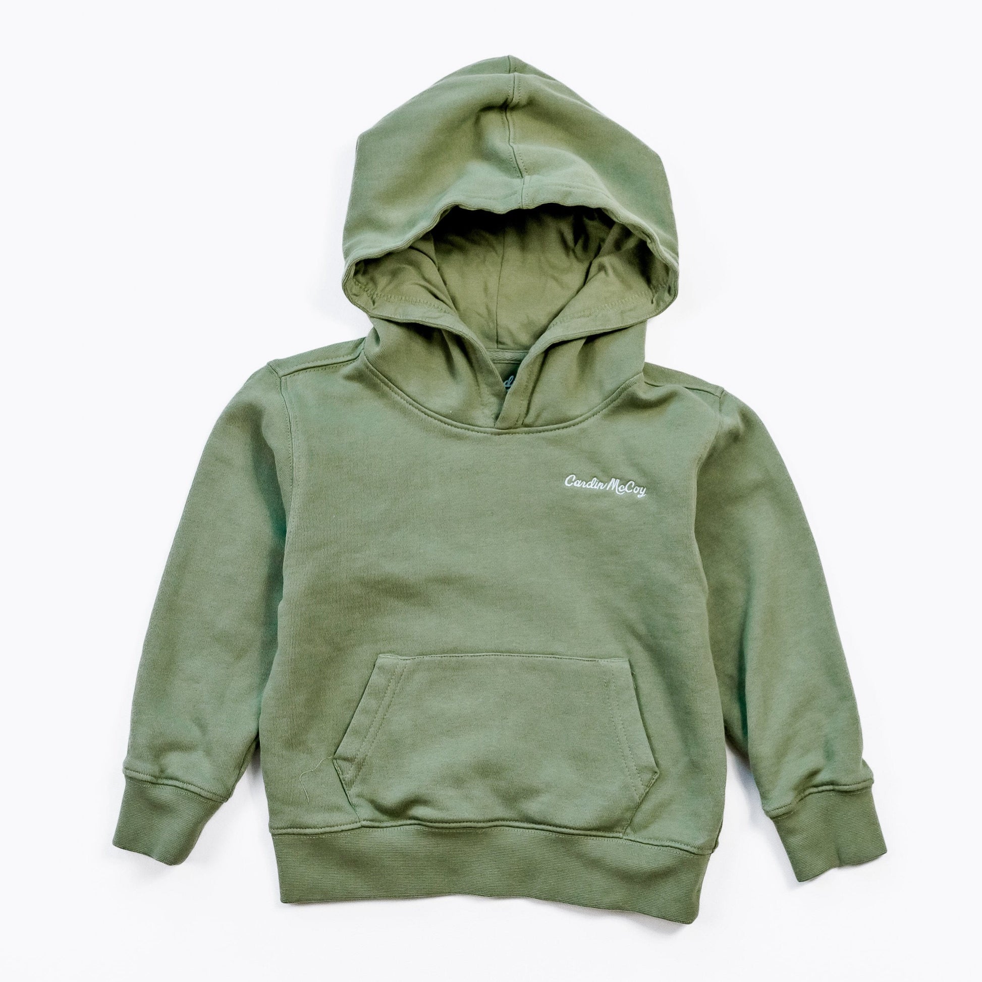 Kids' Cardin McCoy Embroidered Pullover Hoodie Seagrass Sweatshirt Cardin McCoy Seagrass XXS (2/3)