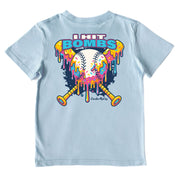 Kids' I Hit Bombs Performance Short-Sleeve Tee Short Sleeve T-Shirt Cardin McCoy Blue Sky XXS (2/3)