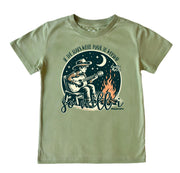 Kids' If The Stars Front Short-Sleeve Tee Short Sleeve T-Shirt Cardin McCoy Light Olive XXS (2/3) No Pocket