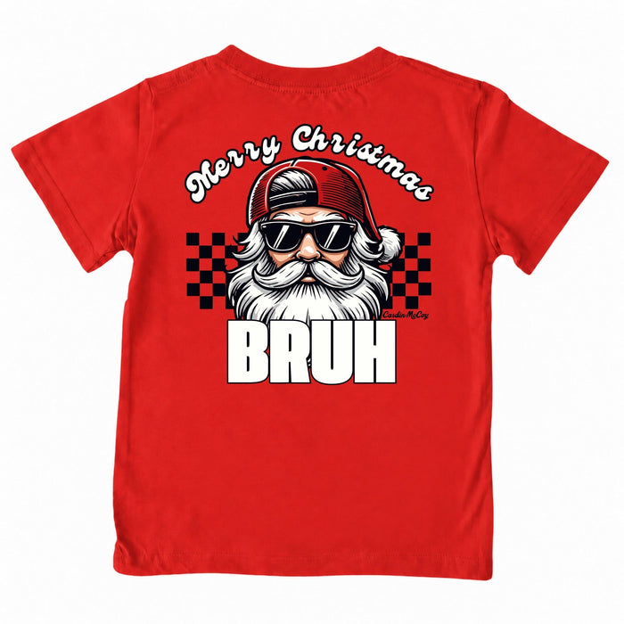 Kids' Merry Christmas Bruh Short-Sleeve Tee