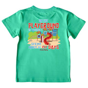 Kids' Playground Short-Sleeve Tee Short Sleeve T-Shirt Cardin McCoy Green XXS (2/3) No Pocket