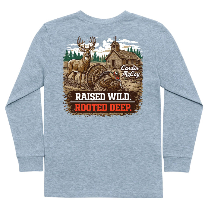 Kids' Rooted Wild Long-Sleeve Tee