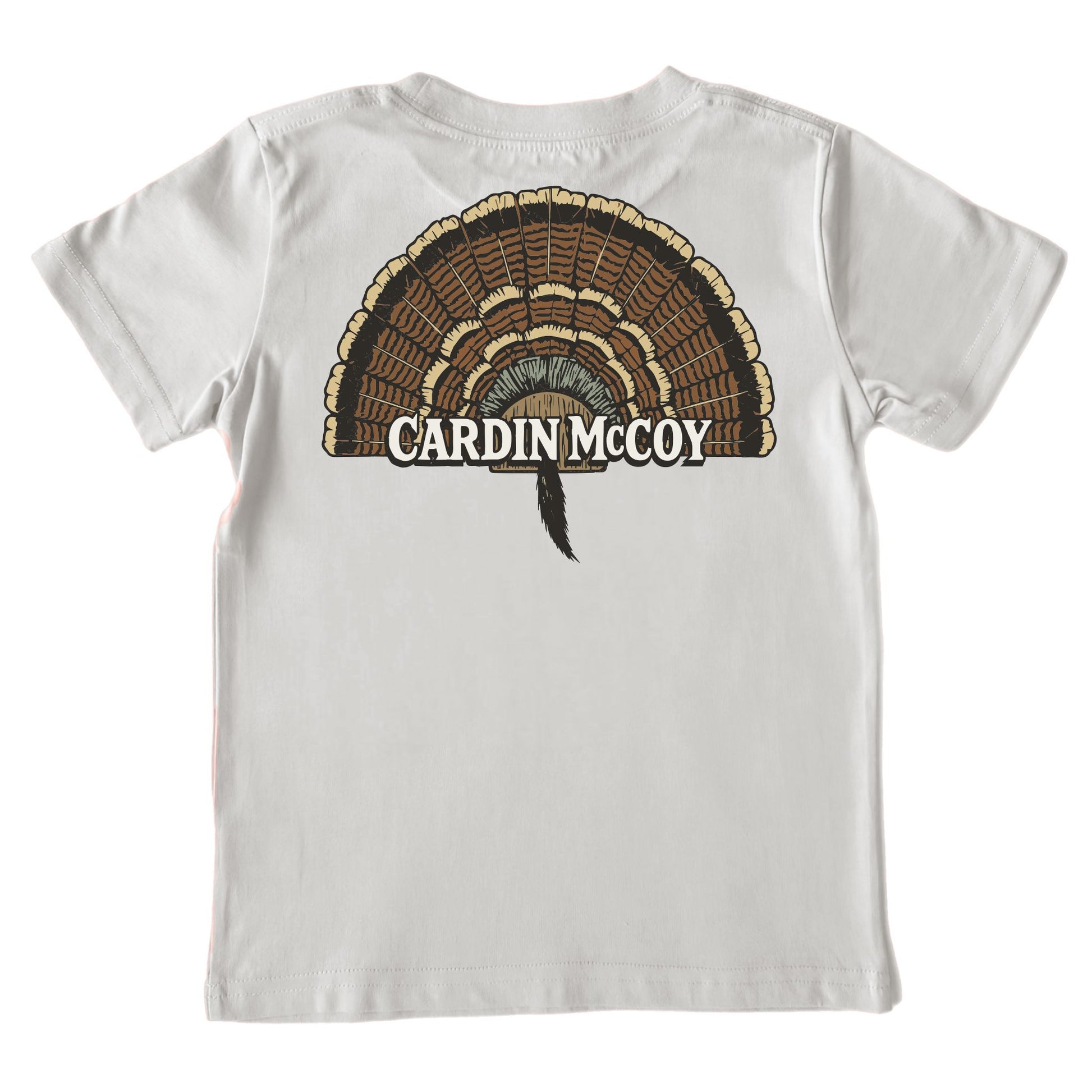 Kids' Tail Feathers Short-Sleeve Tee Short Sleeve T-Shirt Cardin McCoy Ice Gray XXS (2/3) Pocket