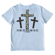 Kids' The Truth Short-Sleeve Performance Tee Short Sleeve T-Shirt Cardin McCoy Blue Sky XXS (2/3) Performance