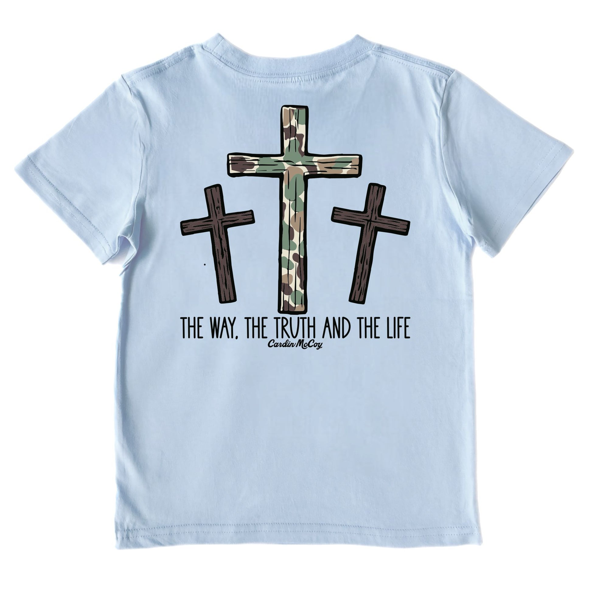 Kids' The Truth Short-Sleeve Performance Tee Short Sleeve T-Shirt Cardin McCoy Blue Sky XXS (2/3) Performance