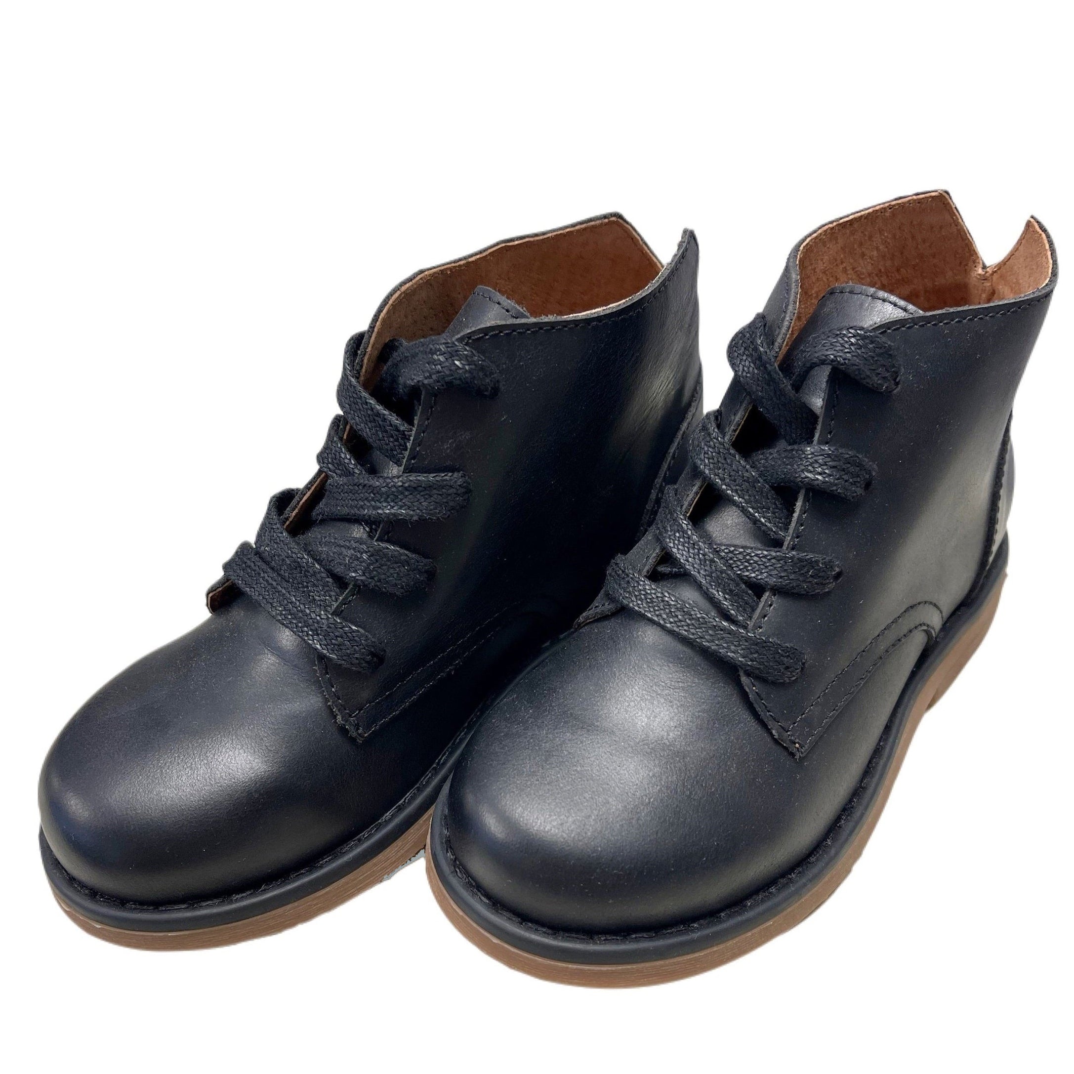 Kids' Camden Lace-Up Boot Black Footwear Cardin McCoy