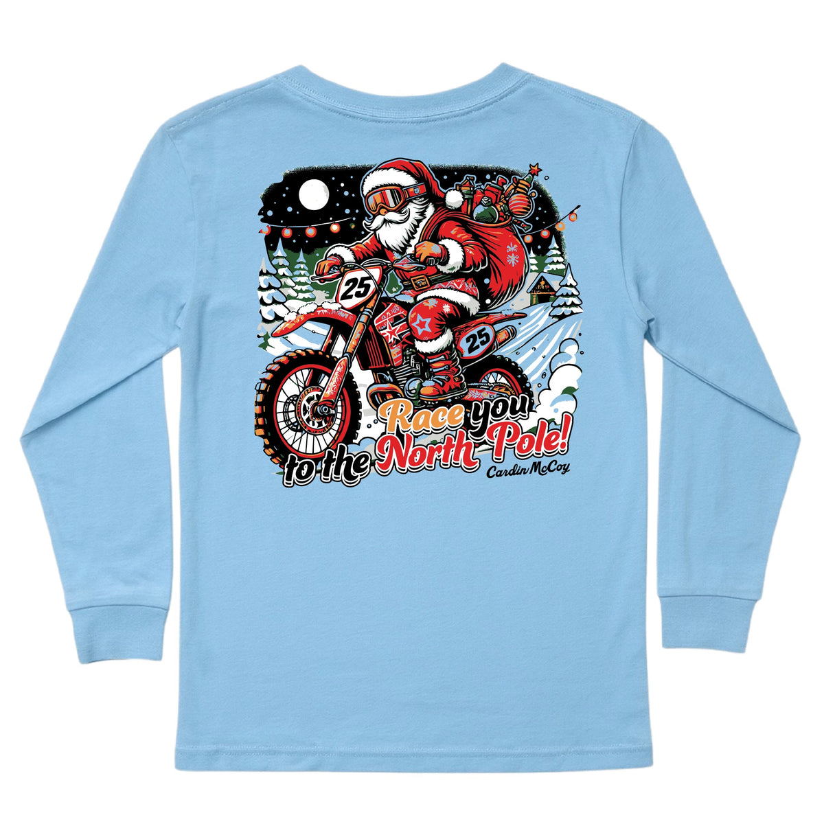 Kids' Race To The North Pole Long-Sleeve Tee