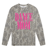 Adult Dance Mom Mossy Oak Bottomland Washed Out Long-Sleeve Tee