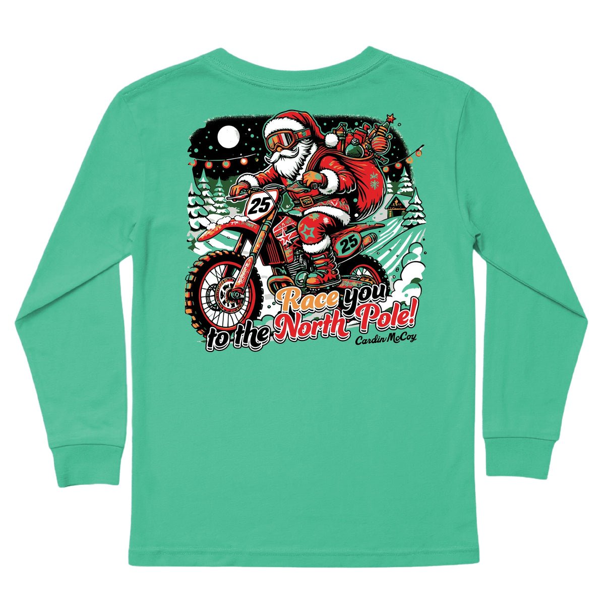 Kids' Race To The North Pole Long-Sleeve Tee