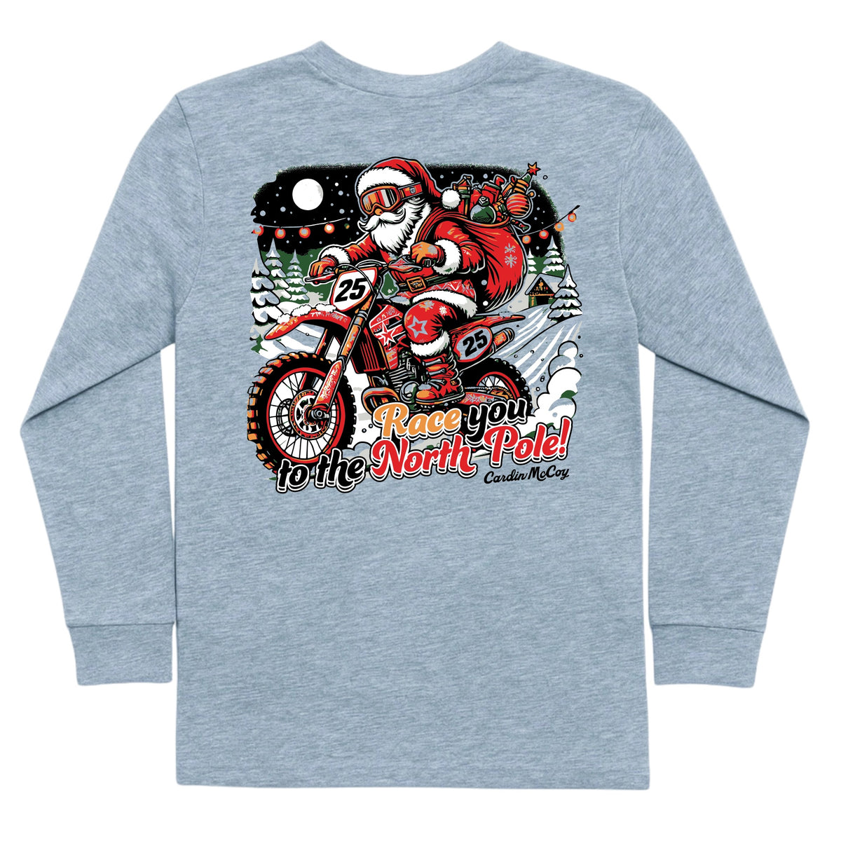 Kids' Race To The North Pole Long-Sleeve Tee