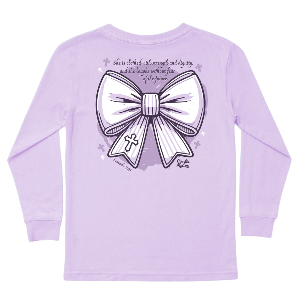 Kids' Strength & Dignity Long-Sleeve Tee