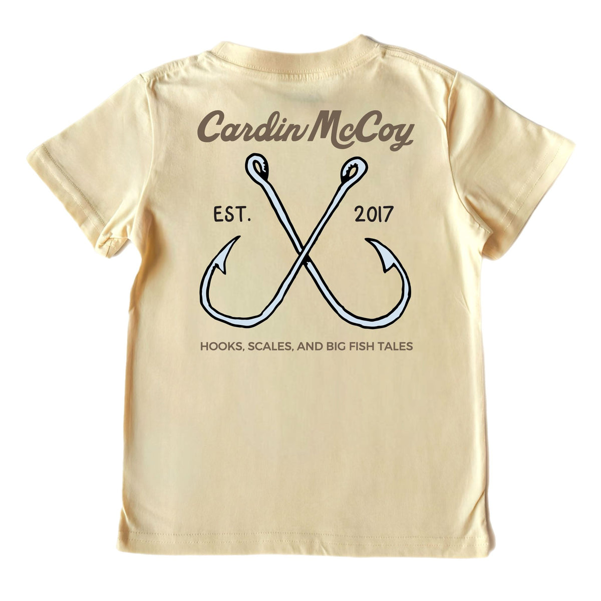 Boys' Big Fish Tales Short-Sleeve Tee Short Sleeve T-Shirt Cardin McCoy Sand XXS (2/3) Pocket