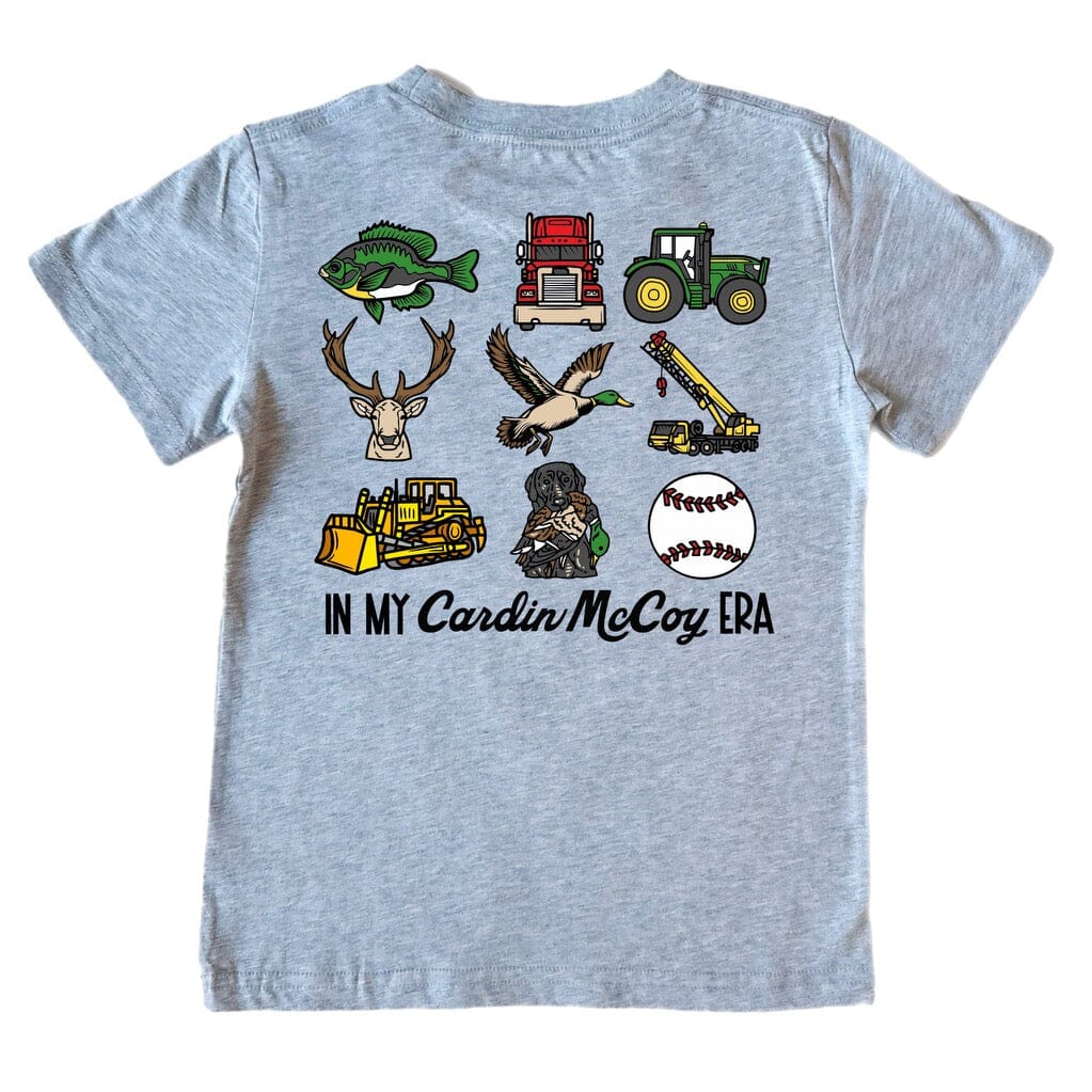 Boys' Cardin McCoy Era Short-Sleeve Tee Short Sleeve T-Shirt Cardin McCoy Heather Gray XXS (2/3) Pocket