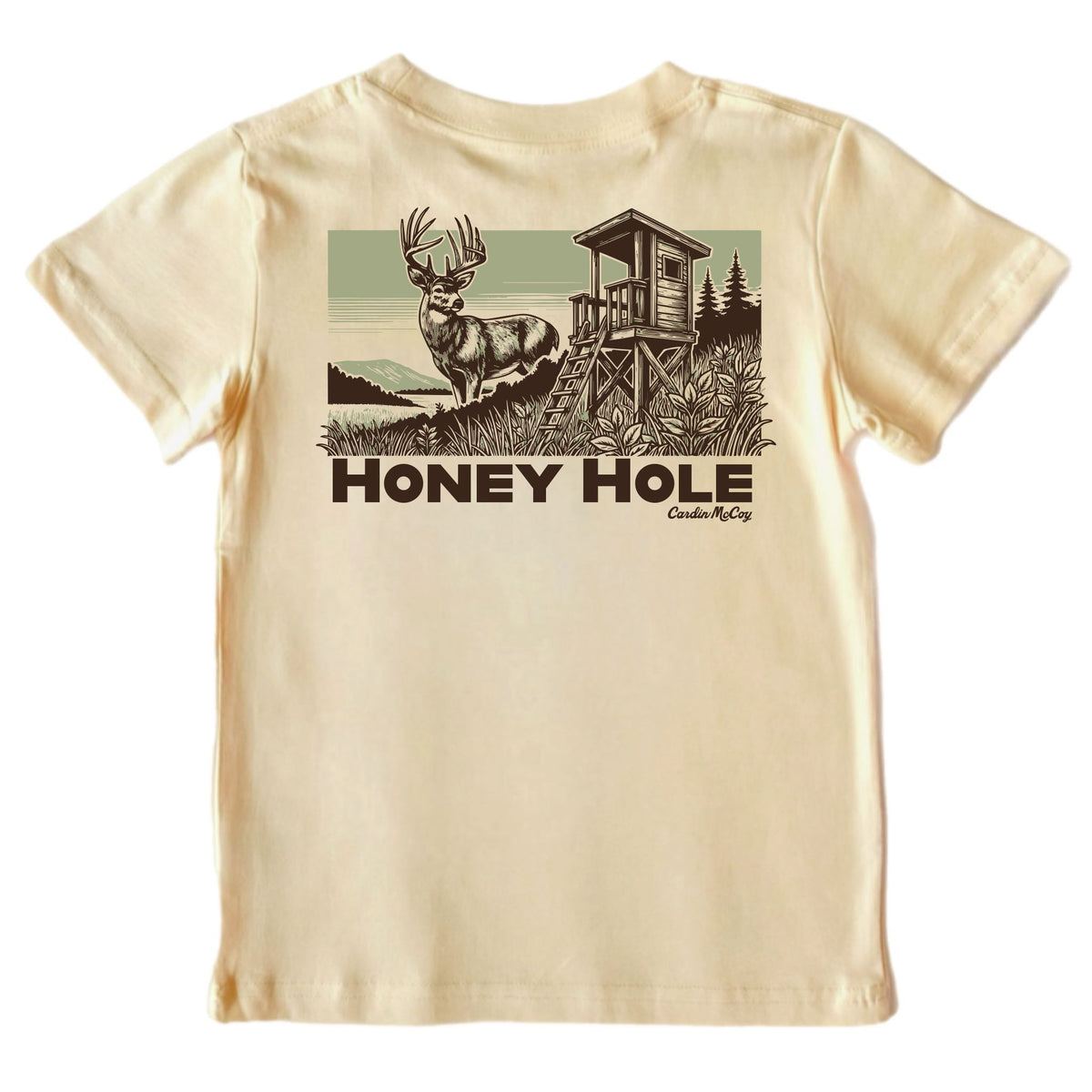 Boys' Honey Hole Short-Sleeve Tee Short Sleeve T-Shirt Cardin McCoy Sand XXS (2/3) Pocket