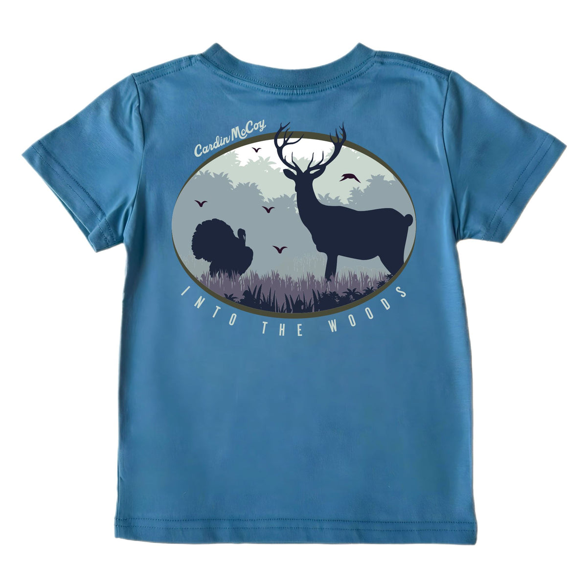 Boys' Into the Woods Short-Sleeve Tee Short Sleeve T-Shirt Cardin McCoy Blue XXS (2/3) Pocket