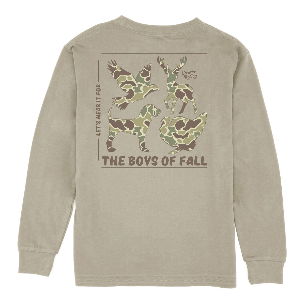 Boys' Let's Hear It For Long-Sleeve Tee Long Sleeve T-Shirt Cardin McCoy 