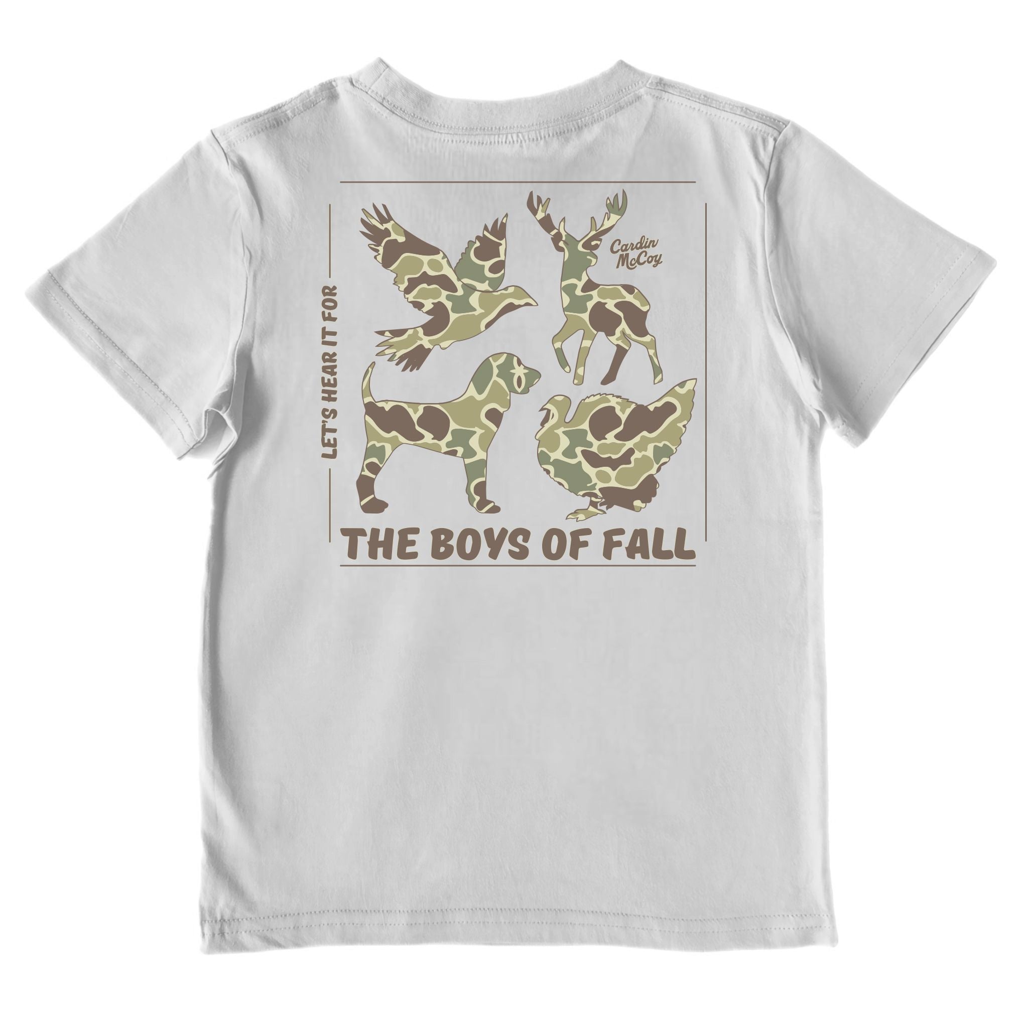 Boys' Let's Hear It For Performance Short-Sleeve Tee Short Sleeve T-Shirt Cardin McCoy Gray Mist XXS (2/3) No Pocket