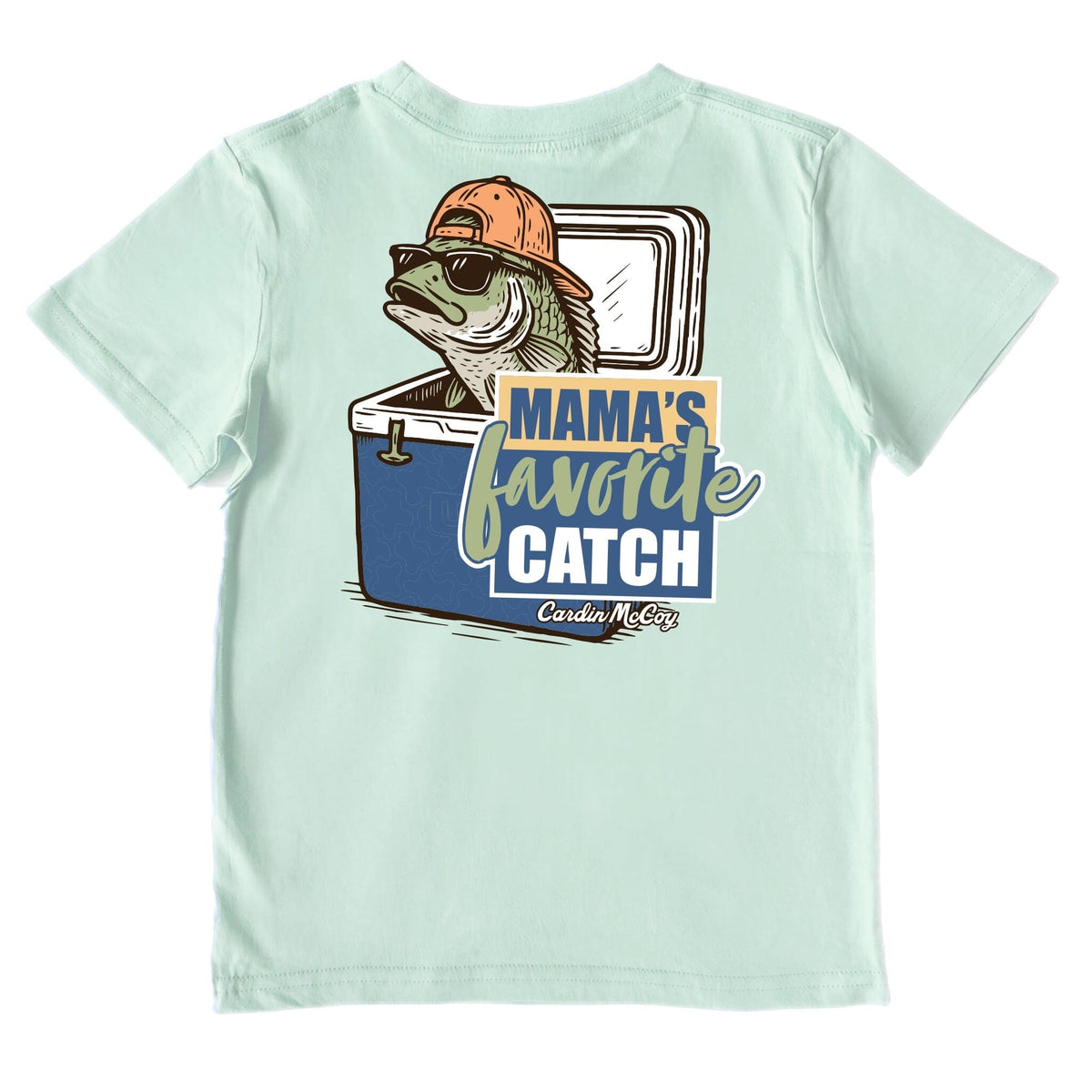 Boys' Mama's Favorite Catch Performance Short-Sleeve Tee Short Sleeve T-Shirt Cardin McCoy 