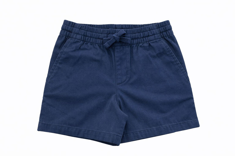 Boys' Navy Cotton Short