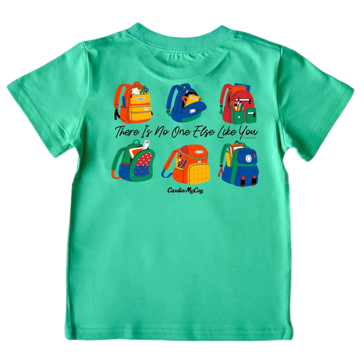 Boys' No One Like You Short-Sleeve Tee Short Sleeve T-Shirt Cardin McCoy Green XXS (2/3) Pocket