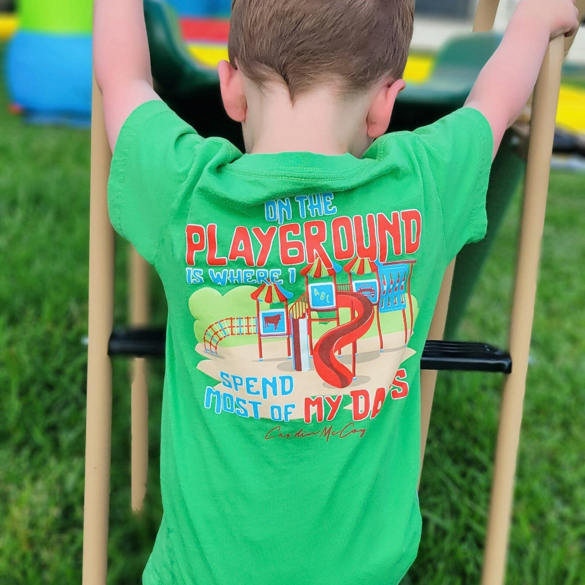 Boys' On the Playground Short-Sleeve Tee Short Sleeve T-Shirt Cardin McCoy 