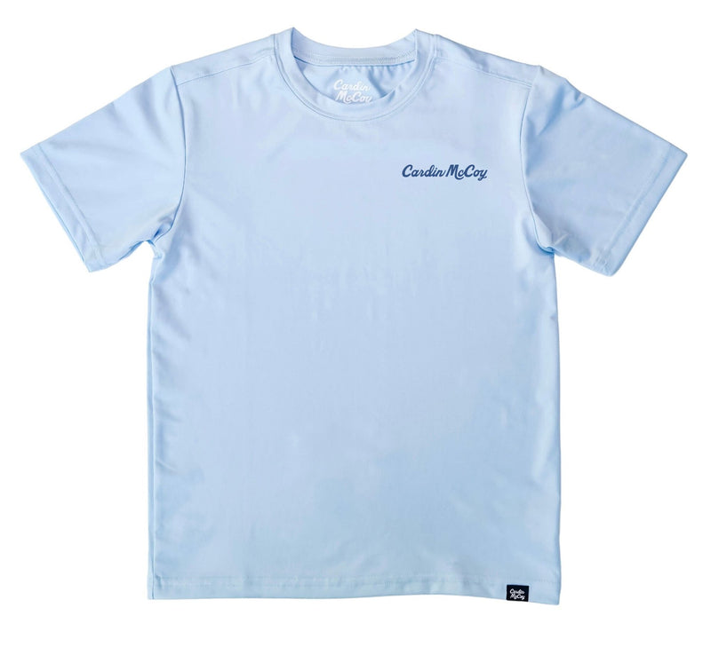 Boys' Patriotic Southern Gentleman Performance Short-Sleeve Tee Short Sleeve T-Shirt Cardin McCoy 
