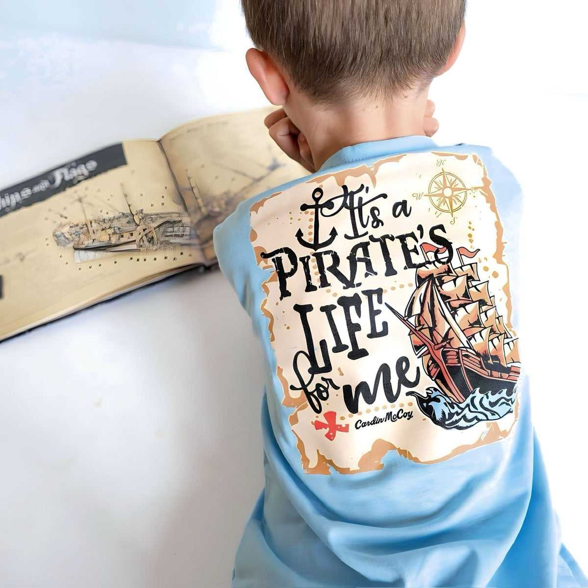 Boys' Pirate's Life Short-Sleeve Tee Short Sleeve T-Shirt Cardin McCoy 