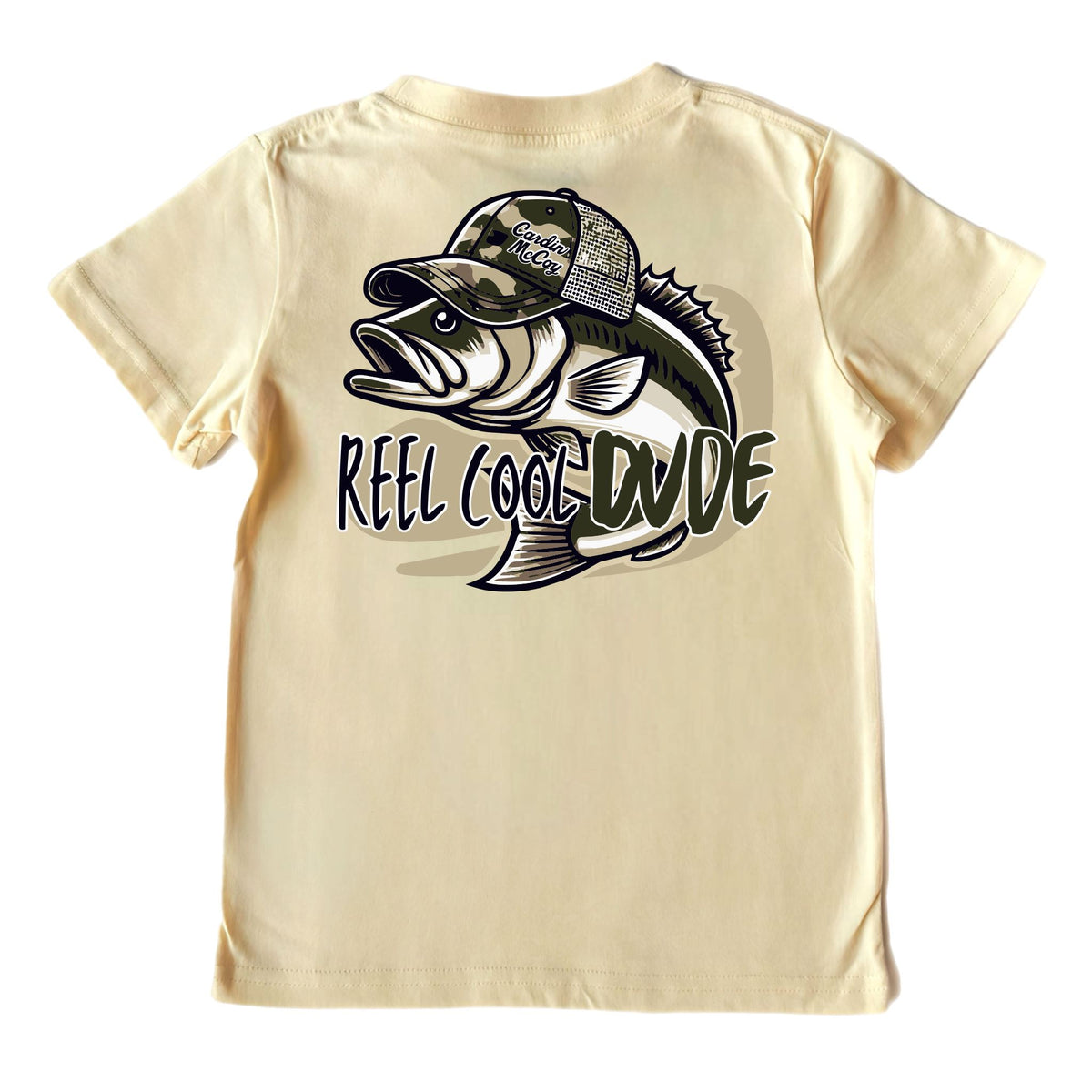 Boys' Reel Cool Dude Short-Sleeve Tee Short Sleeve T-Shirt Cardin McCoy Sand XXS (2/3) Pocket