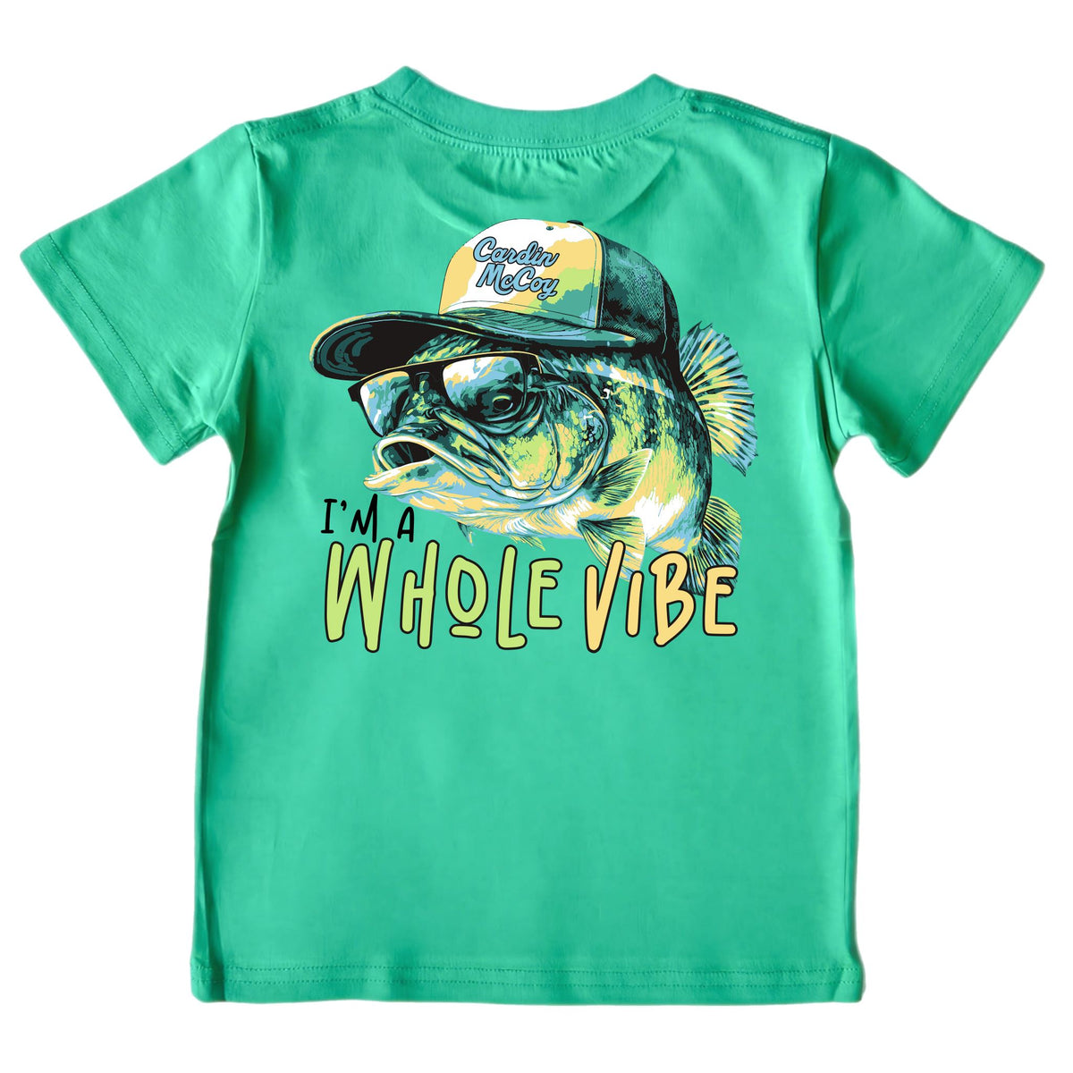 Boys' Whole Vibe Short-Sleeve Tee Short Sleeve T-Shirt Cardin McCoy Green XXS (2/3) Pocket