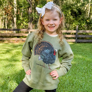 Boys' Wild Turkey Front Crewneck Sweatshirt Sweatshirt Cardin McCoy 