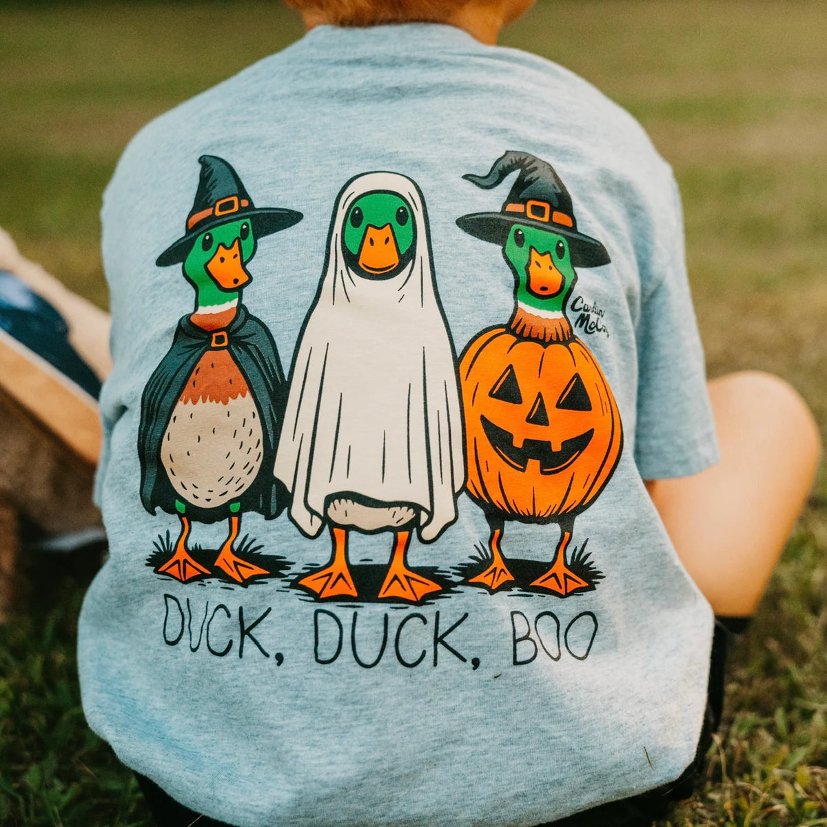 Kids' Duck, Duck Boo Short-Sleeve Tee