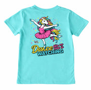 Girls' Dance Like Short-Sleeve Tee Short Sleeve T-Shirt Cardin McCoy Teal XXS (2/3) Pocket