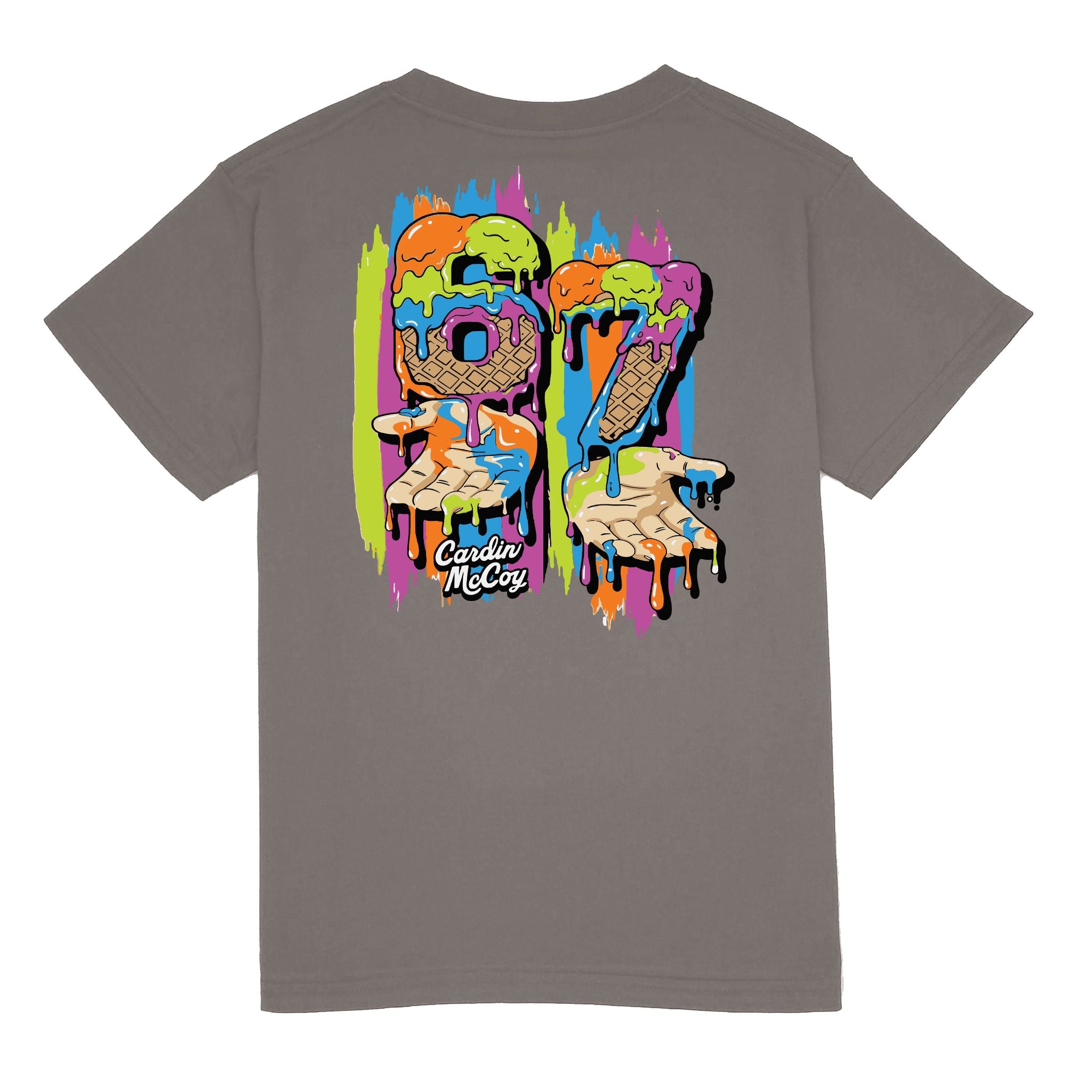 Kids' 6/7 Hands Short-Sleeve Tee Short Sleeve T-Shirt Cardin McCoy Anchor Gray XXS (2/3) Pocket