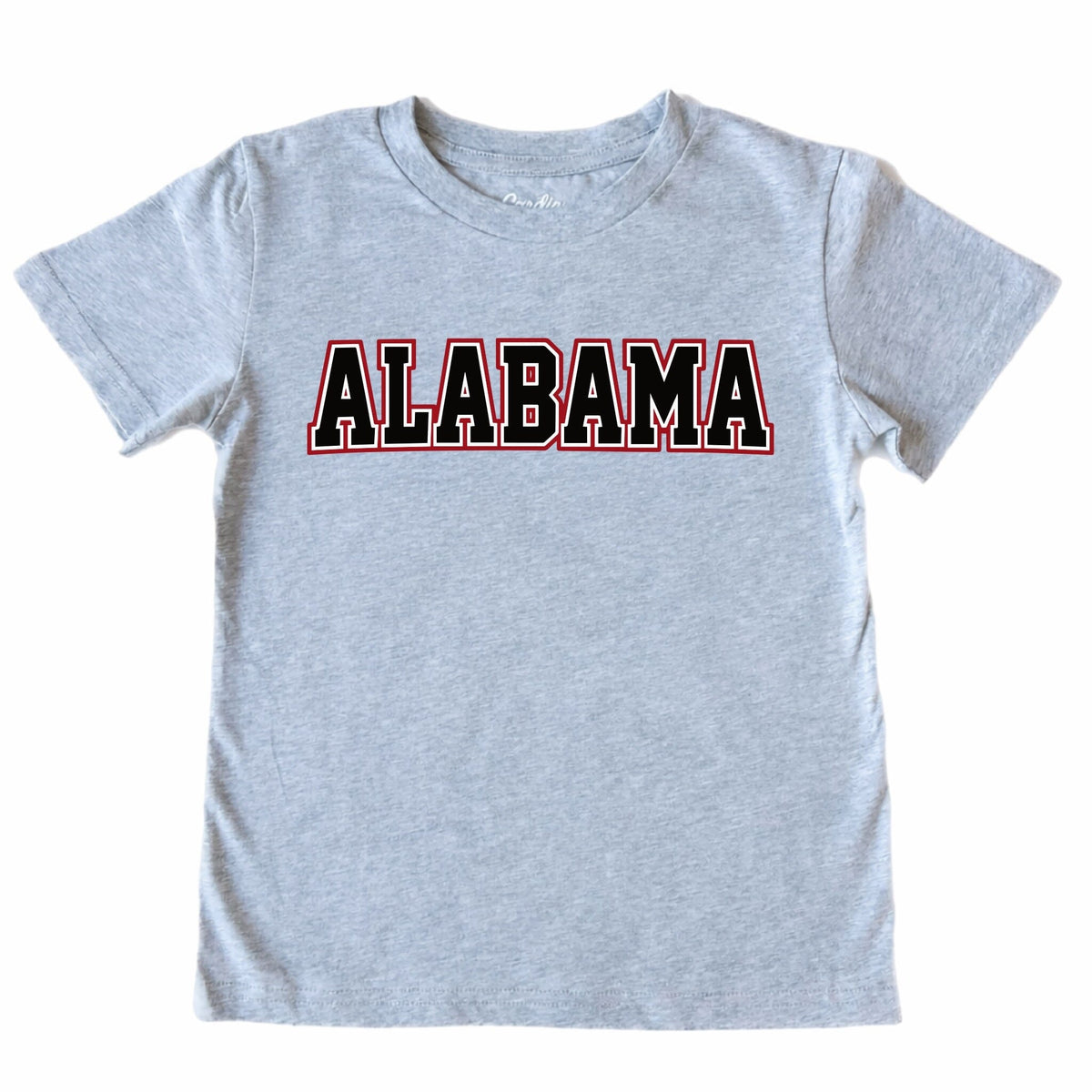 Kids' Alabama Front Short-Sleeve Tee Short Sleeve T-Shirt Cardin McCoy Heather Gray XXS (2/3) Front
