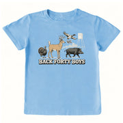 Kids' Back Forty Boys Front Short-Sleeve Tee Short Sleeve T-Shirt Cardin McCoy Light Blue XXS (2/3) Front
