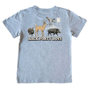 Kids' Back Forty Boys Short-Sleeve Tee Short Sleeve T-Shirt Cardin McCoy Heather Gray XXS (2/3) Pocket