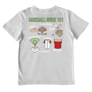 Kids' Baseball Guide 101 Performance Short-Sleeve Tee Short Sleeve T-Shirt Cardin McCoy Gray Mist XXS (2/3) 