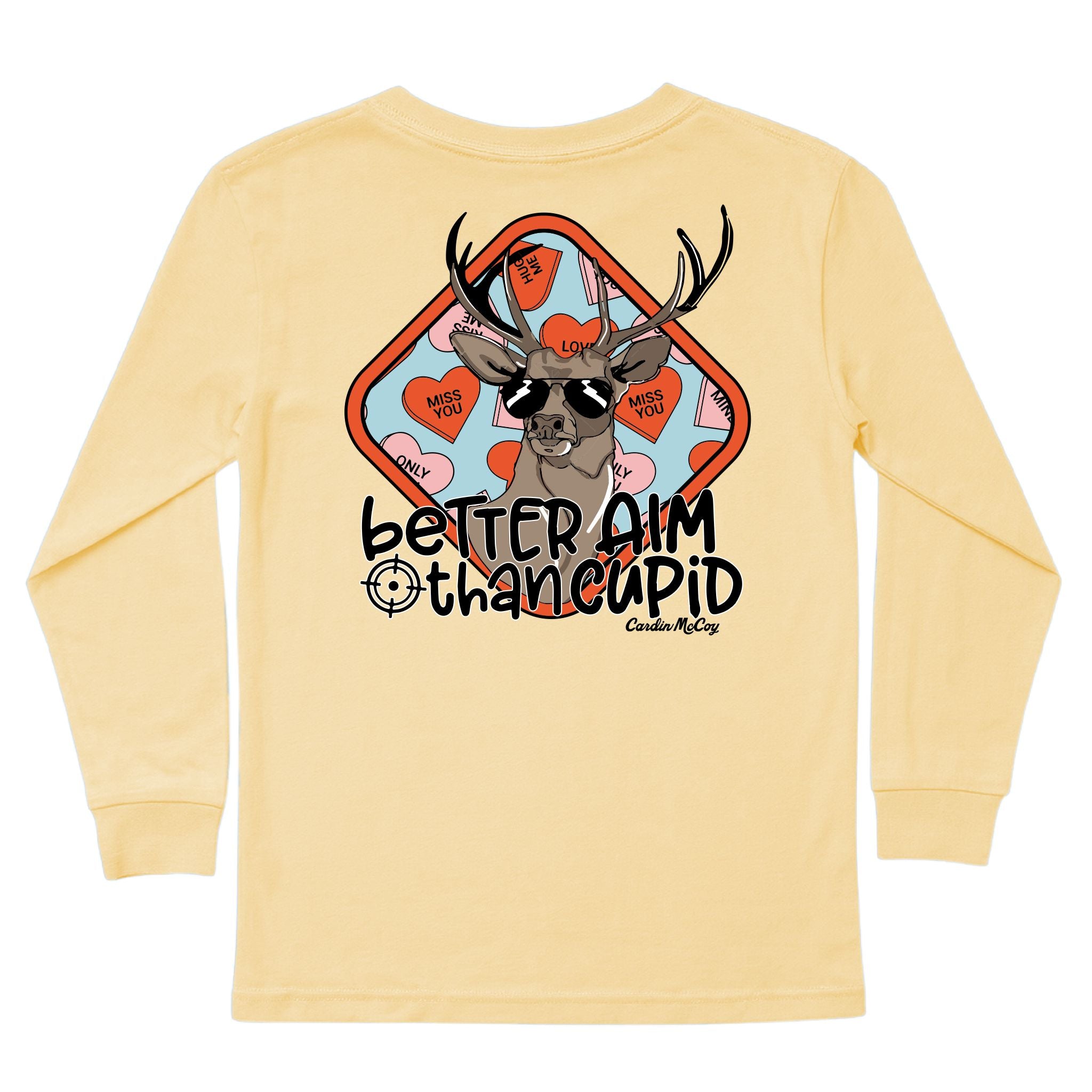 Kids' Better Aim Long-Sleeve Tee Long Sleeve T-Shirt Cardin McCoy Butter XXS (2/3) Pocket