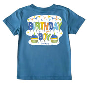 Kids' Birthday Boy Short-Sleeve Tee Short Sleeve T-Shirt Cardin McCoy Blue XXS (2/3) Pocket