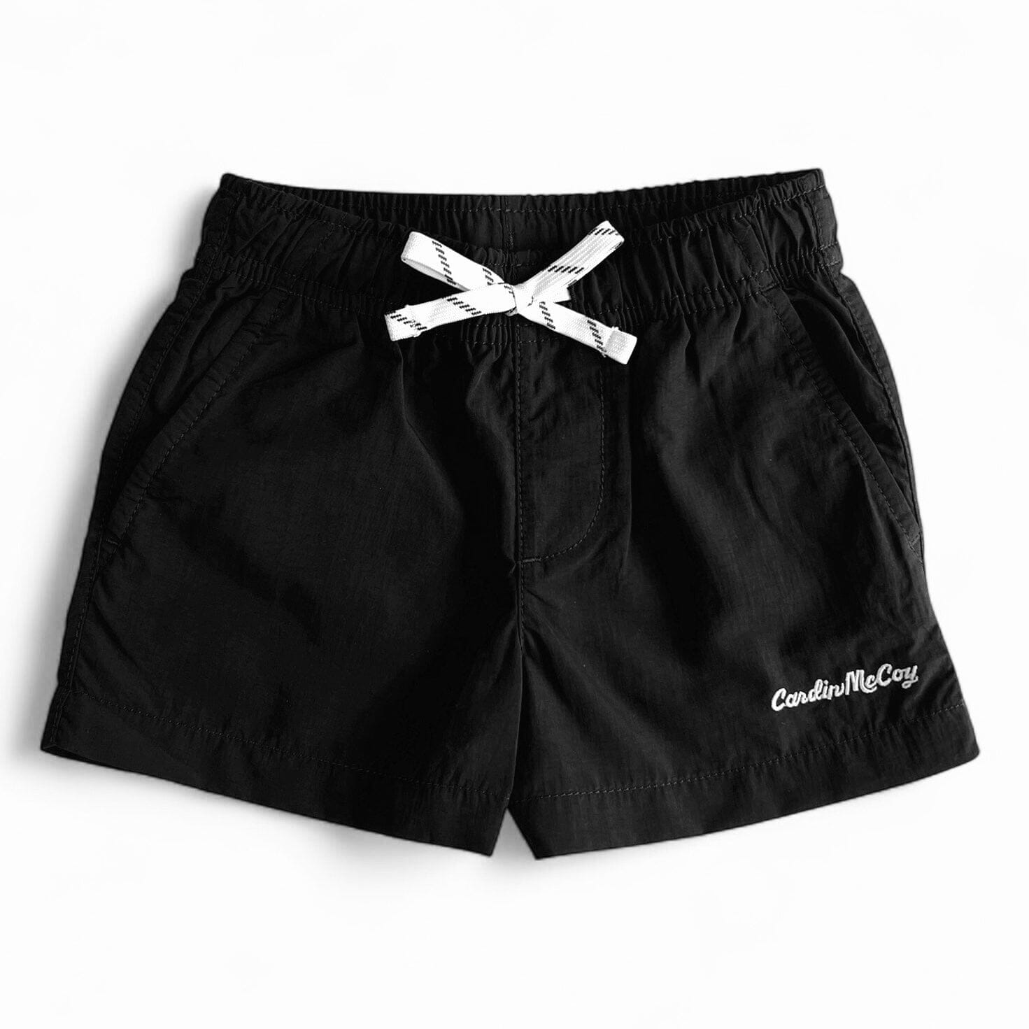 Kids' Black Performance Shorts Shorts Cardin McCoy Black XXS (2/3) 