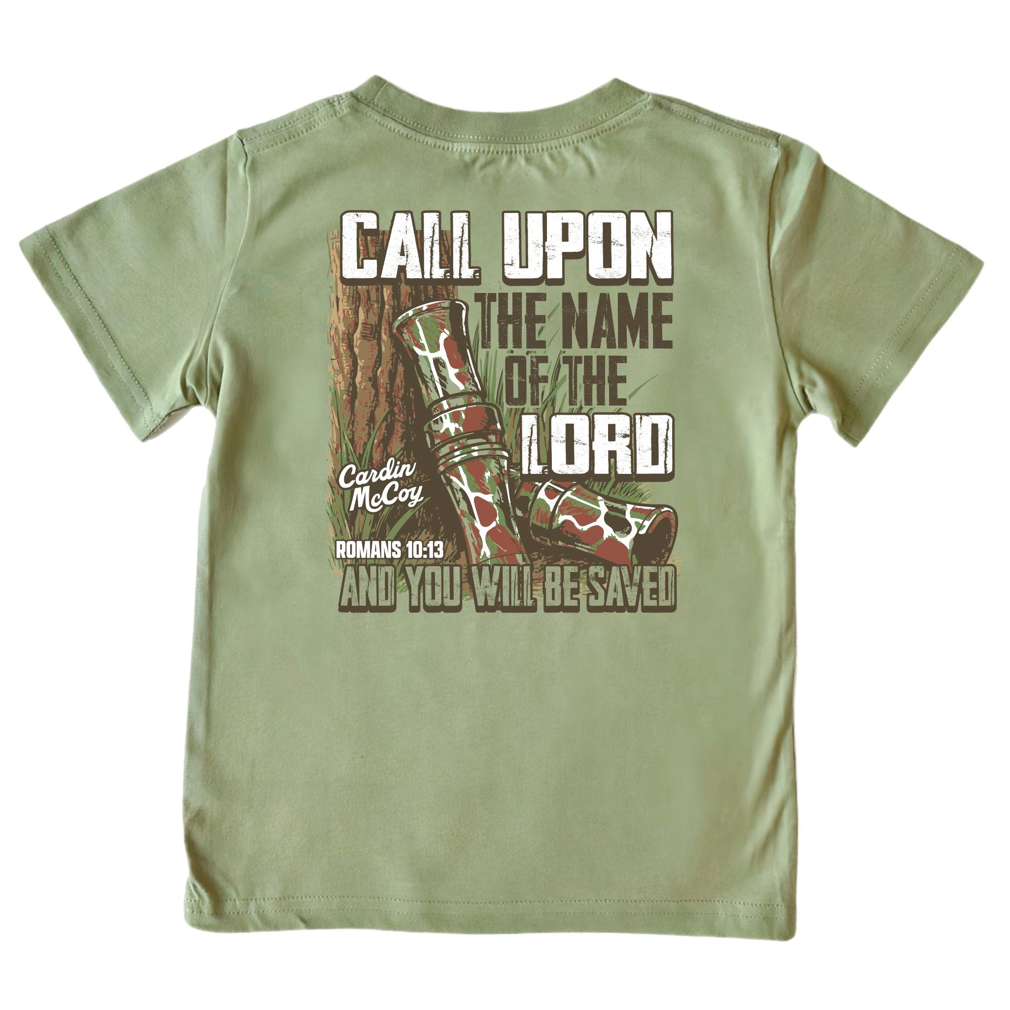 Kids' Call Upon Short-Sleeve Tee Short Sleeve T-Shirt Cardin McCoy Light Olive XXS (2/3) Pocket