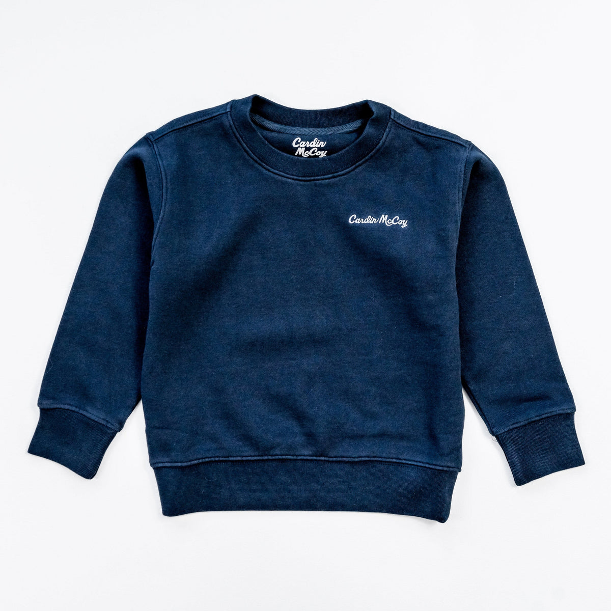 Kids' Cardin McCoy Embroidered Crewneck Sweatshirt Navy Sweatshirt Cardin McCoy Navy XXS (2/3) 