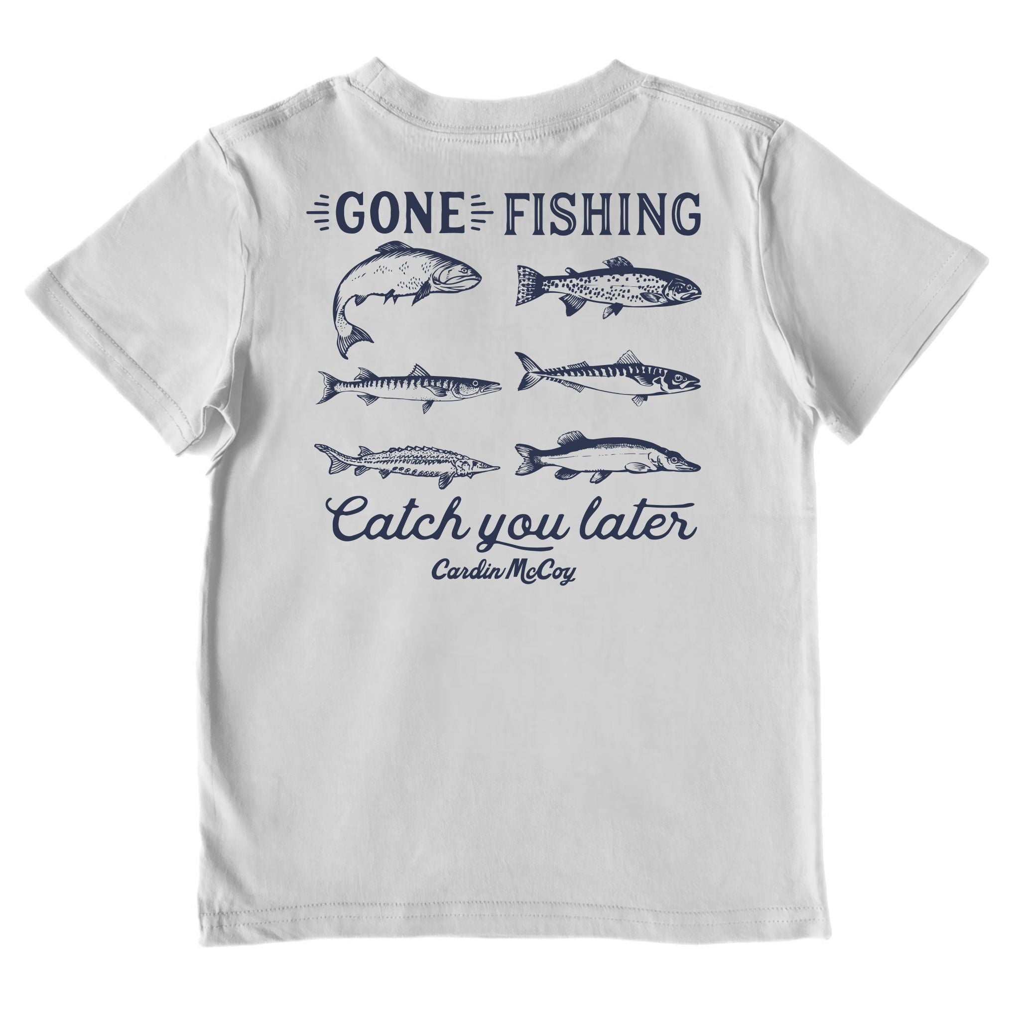 Kids' Catch You Later Short-Sleeve Tee Short Sleeve T-Shirt Cardin McCoy Ice Gray XXS (2/3) Pocket