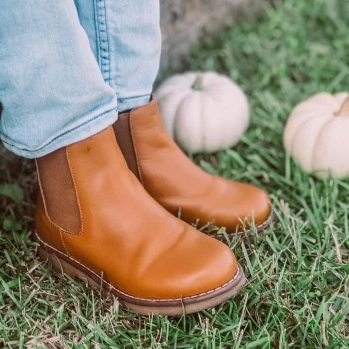 Kids' Chelsea Boots Caramel Footwear Cardin McCoy 