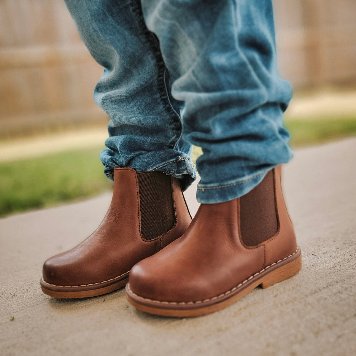 Kids' Chelsea Boots Chocolate Footwear Cardin McCoy 